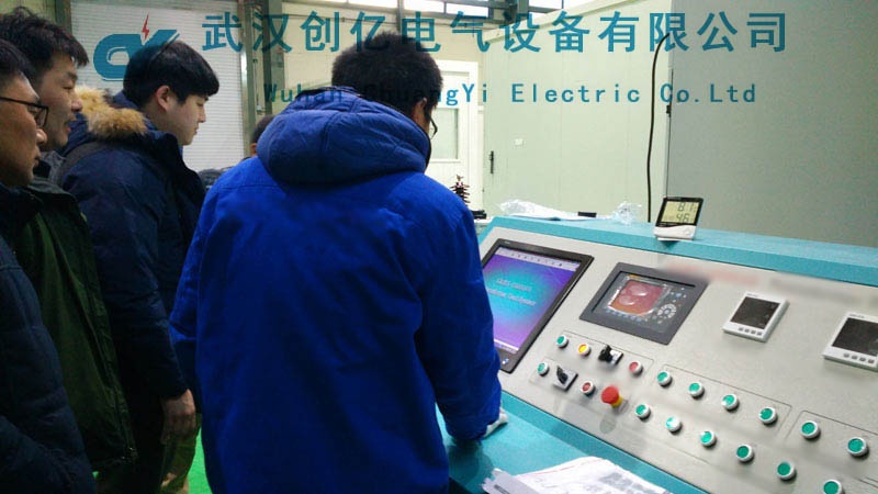 創(chuàng)億電氣技術工程師只身奔赴韓國為客戶現(xiàn)場調試