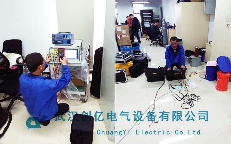 創(chuàng)億電氣遠赴福建為客戶調試